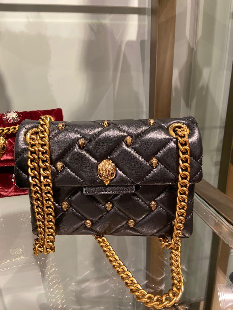 kurt geiger yellow bag