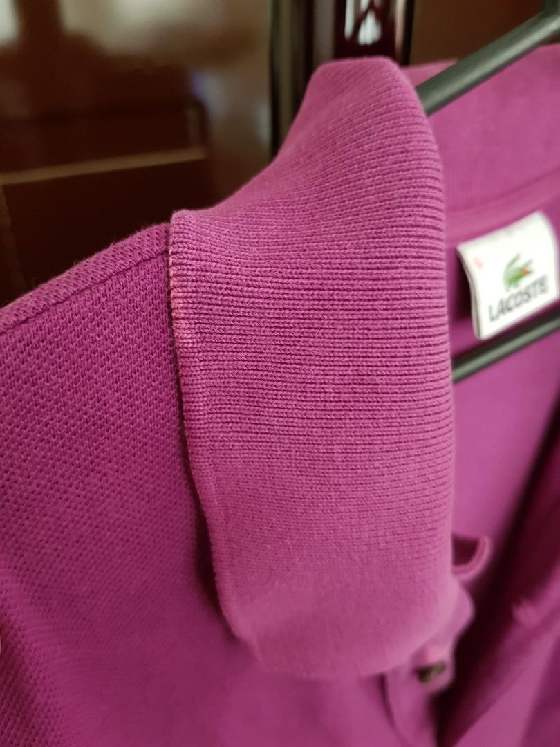 Lacoste polo shirt (ORIGINAL) (Category: Tshirts & Polo Shirts ) located in Bulacan. Submitted by krixa (Listing ID 1028823340, Image 2). Description: Pre loved polo shirt 100% original, size - 5 please see photos, some parts are faded Color maybe different from actual because of the lighting..
