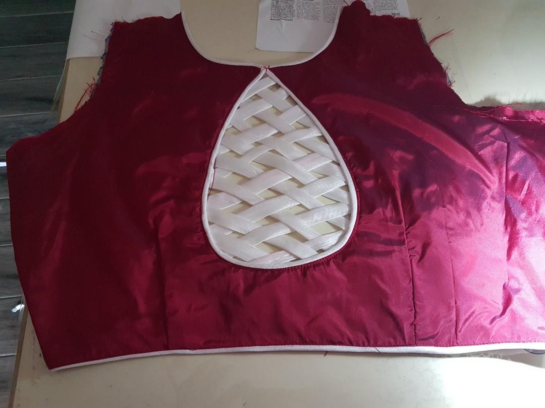 Wine Georgette Botanical Pattern Sequin Embellished Unstitched Lehenga Set  For Women Buy Online at Soch
