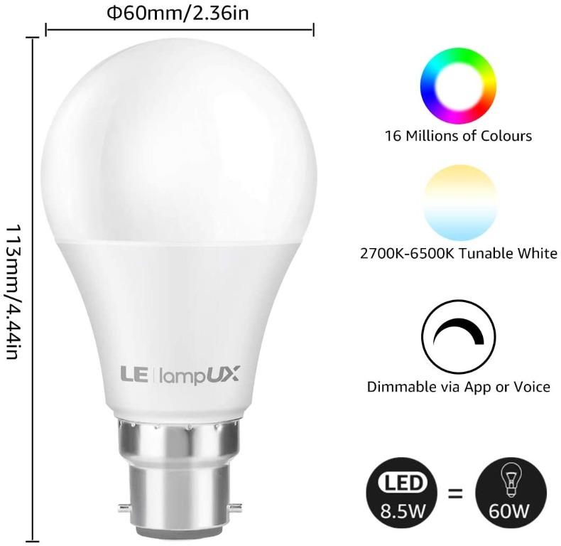 colour changing light bulb alexa