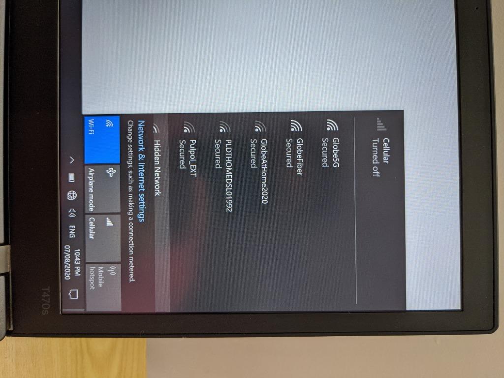 Lenovo Thinkpad T470s Full HD Core i5 6300u 8GB 256SSD Simcard Slot ...