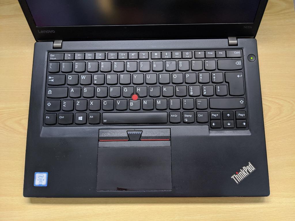 Lenovo Thinkpad T470s Full HD Core i5 6300u 8GB 256SSD Simcard Slot ...