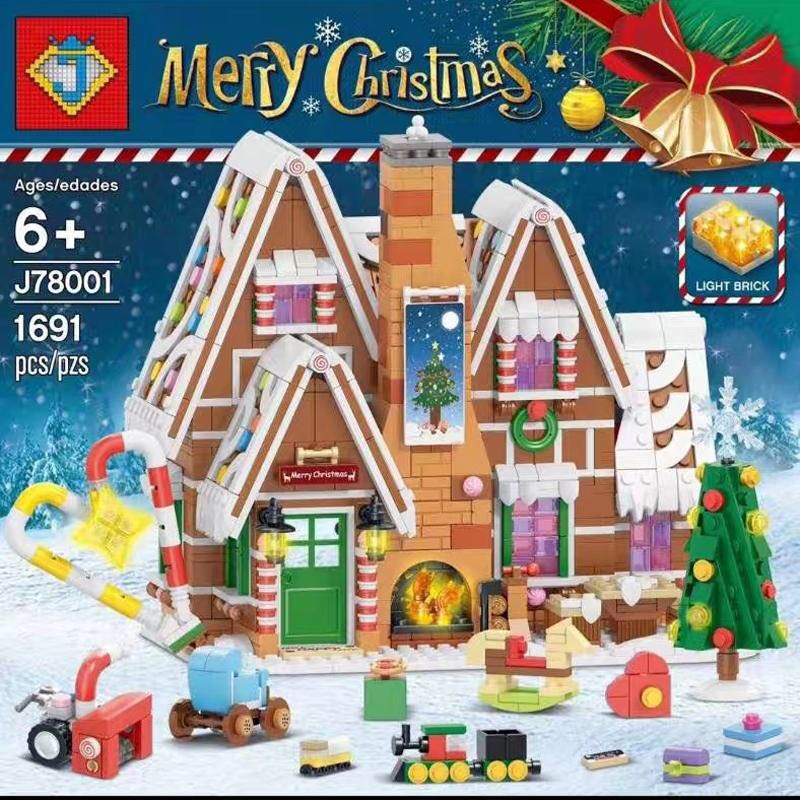 Lepin Jack J78001 Gingerbread house LEGO compatible 10267 Hobbies Toys Toys Games on Carousell