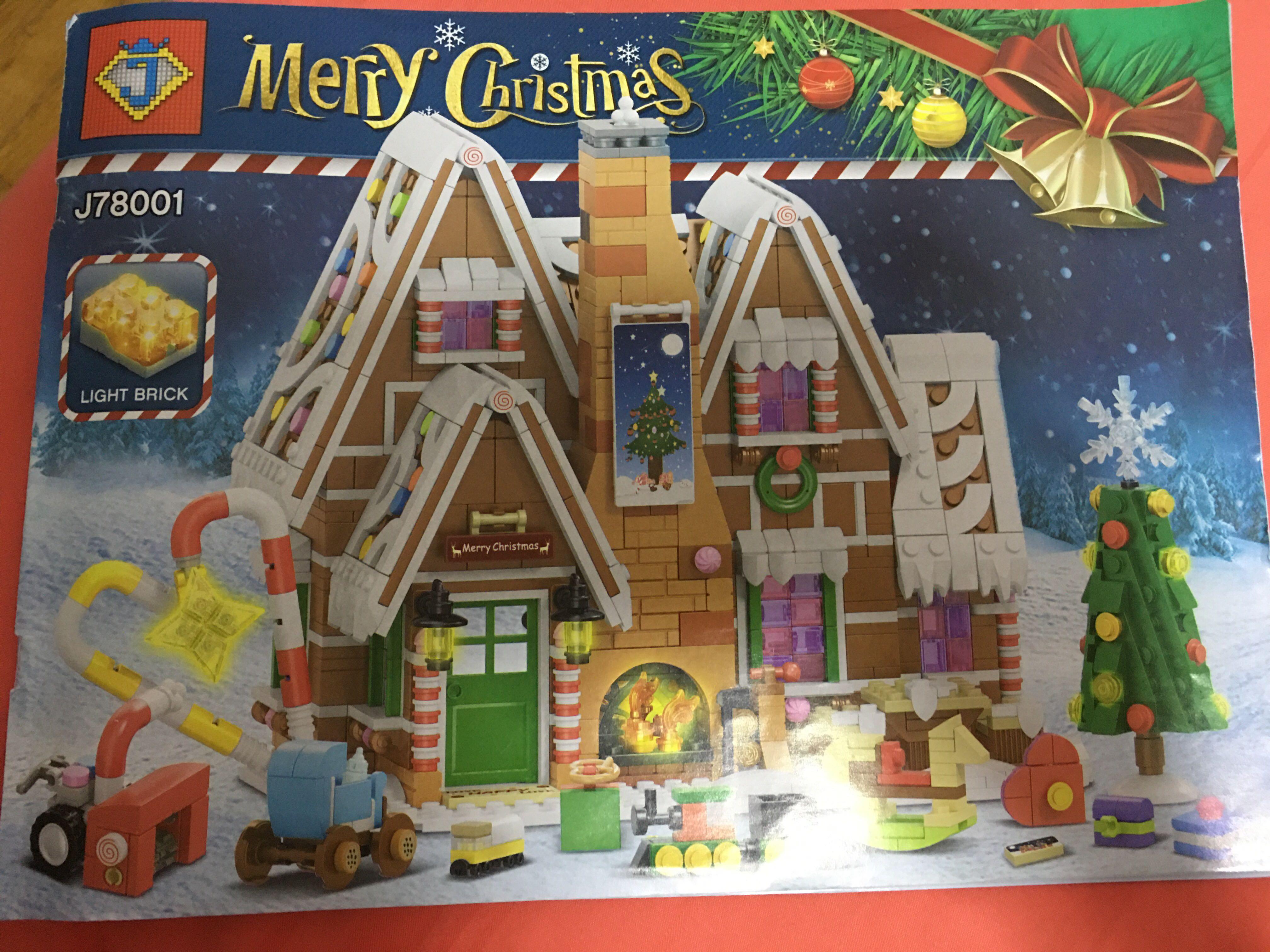 Lepin Jack J78001 Gingerbread house LEGO compatible 10267