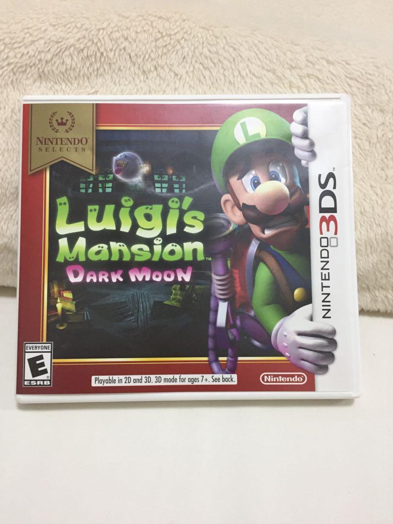 luigi's mansion dark moon 2ds