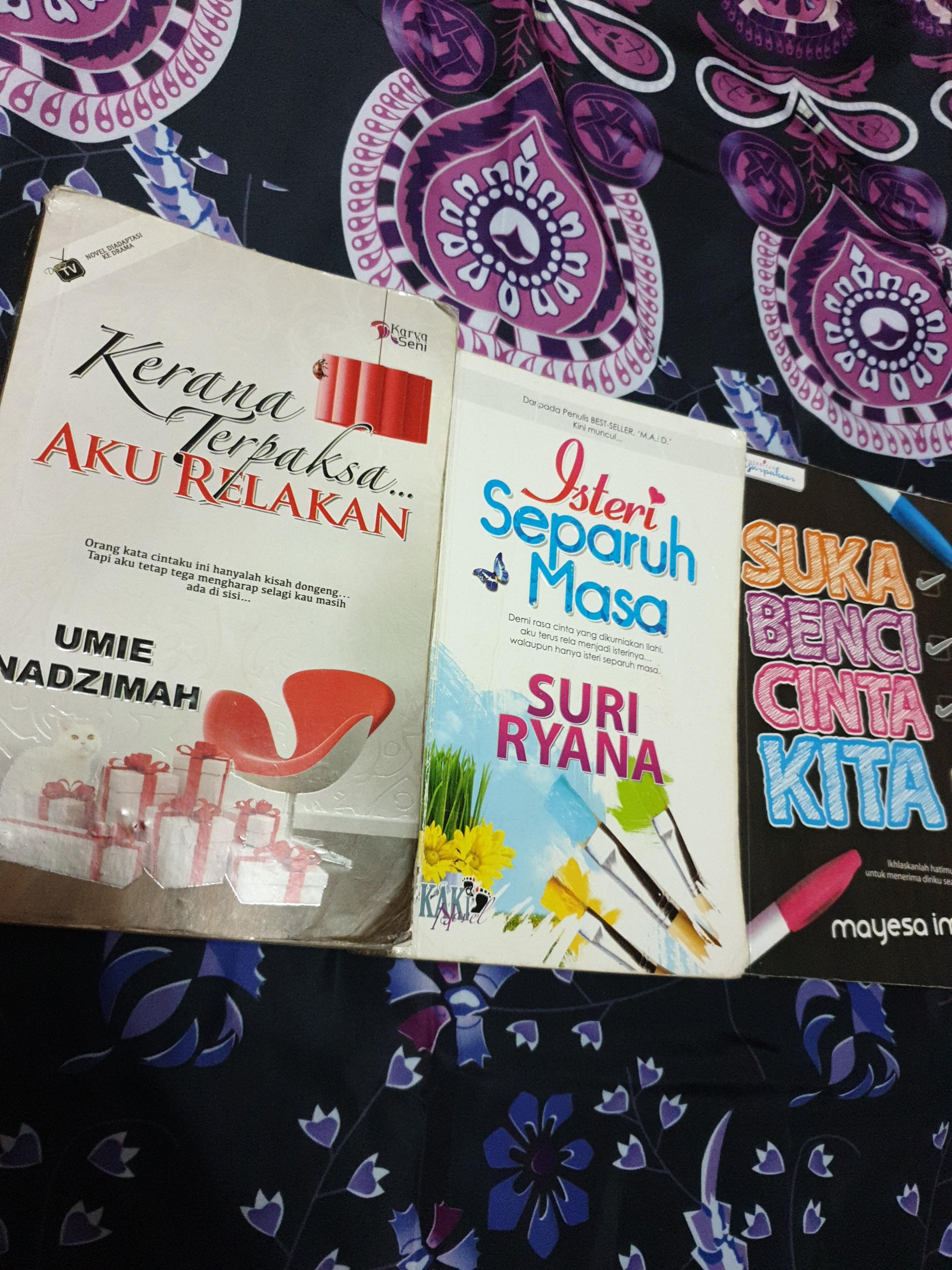Malay Novels Books Stationery Fiction On Carousell