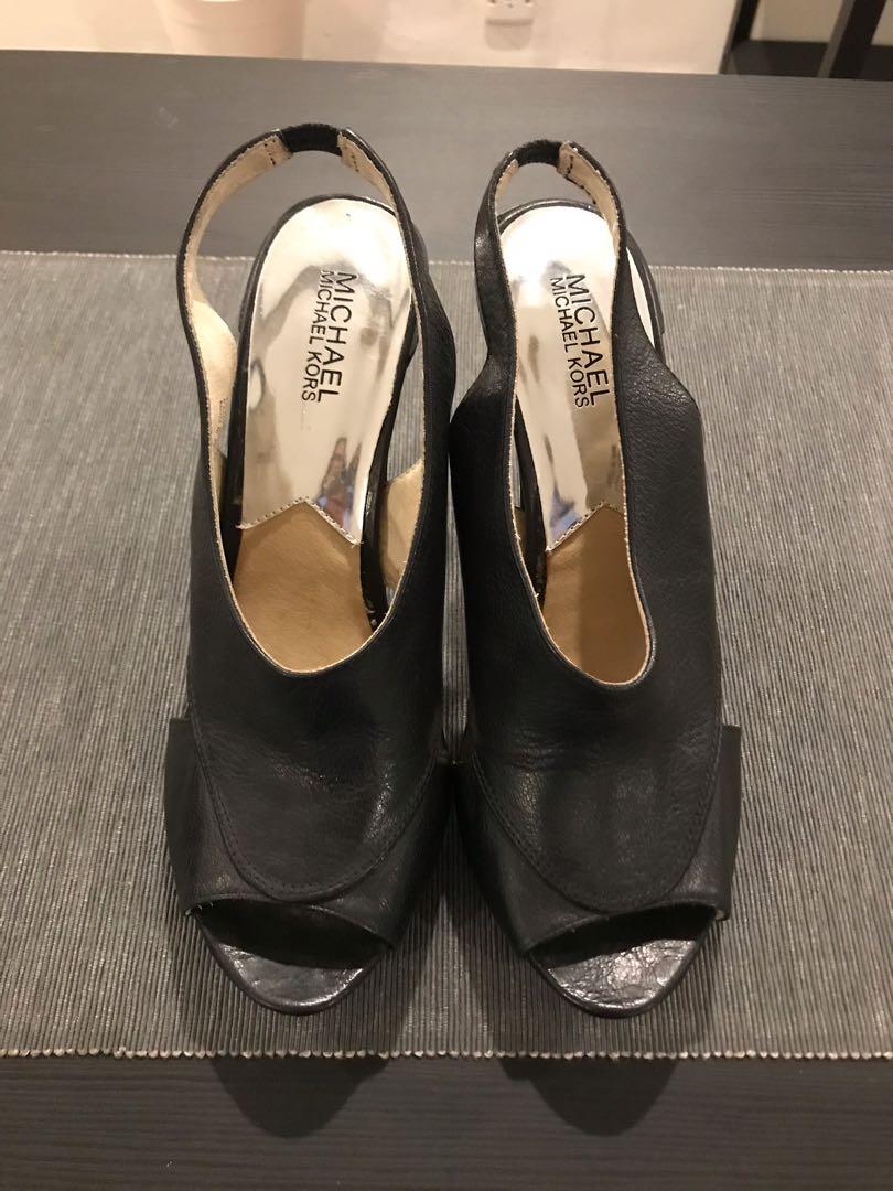 michael kors francine leather sandal