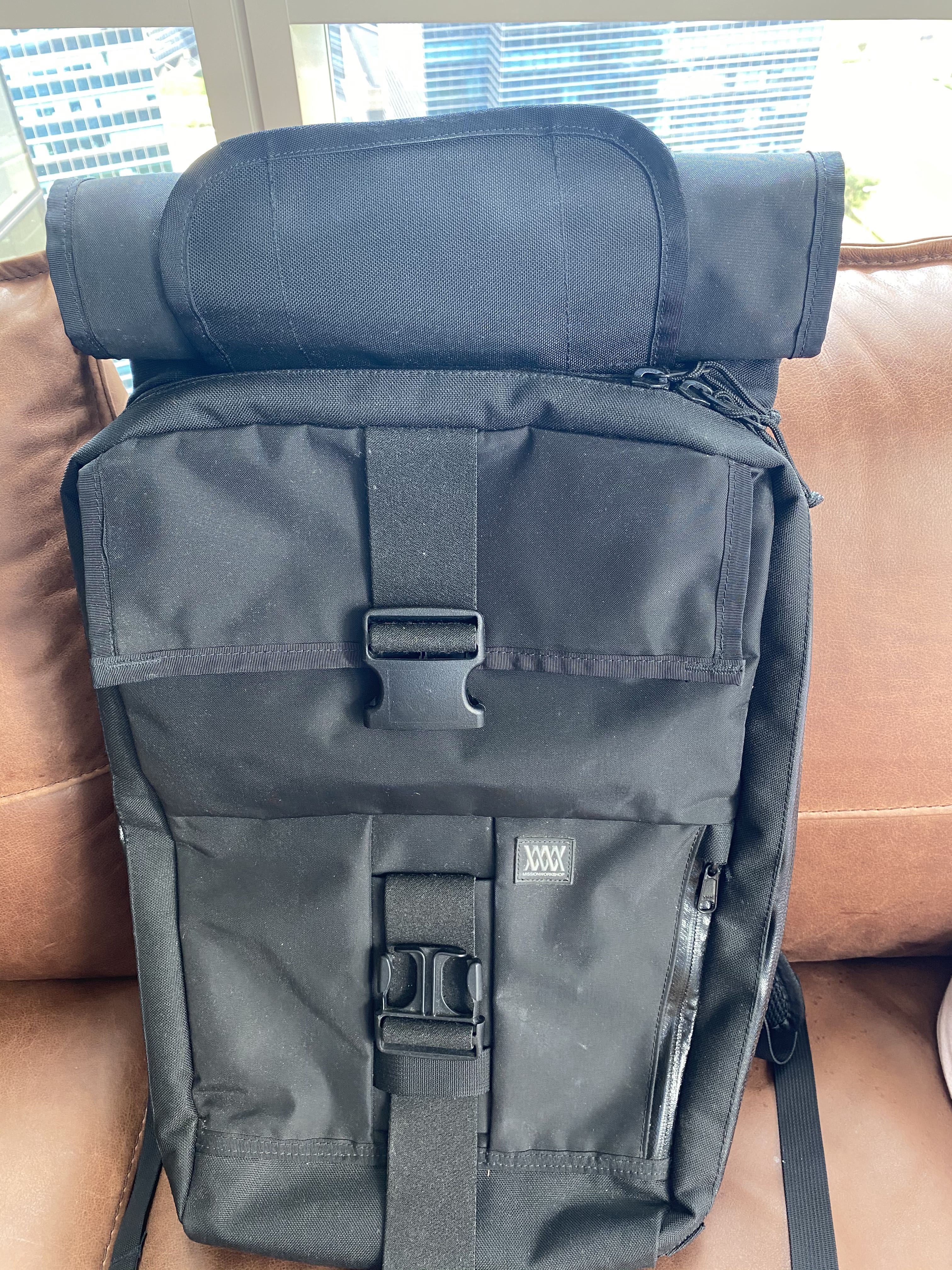 REDUCED Mission Workshop Rambler Backpack Black Men s Fashion