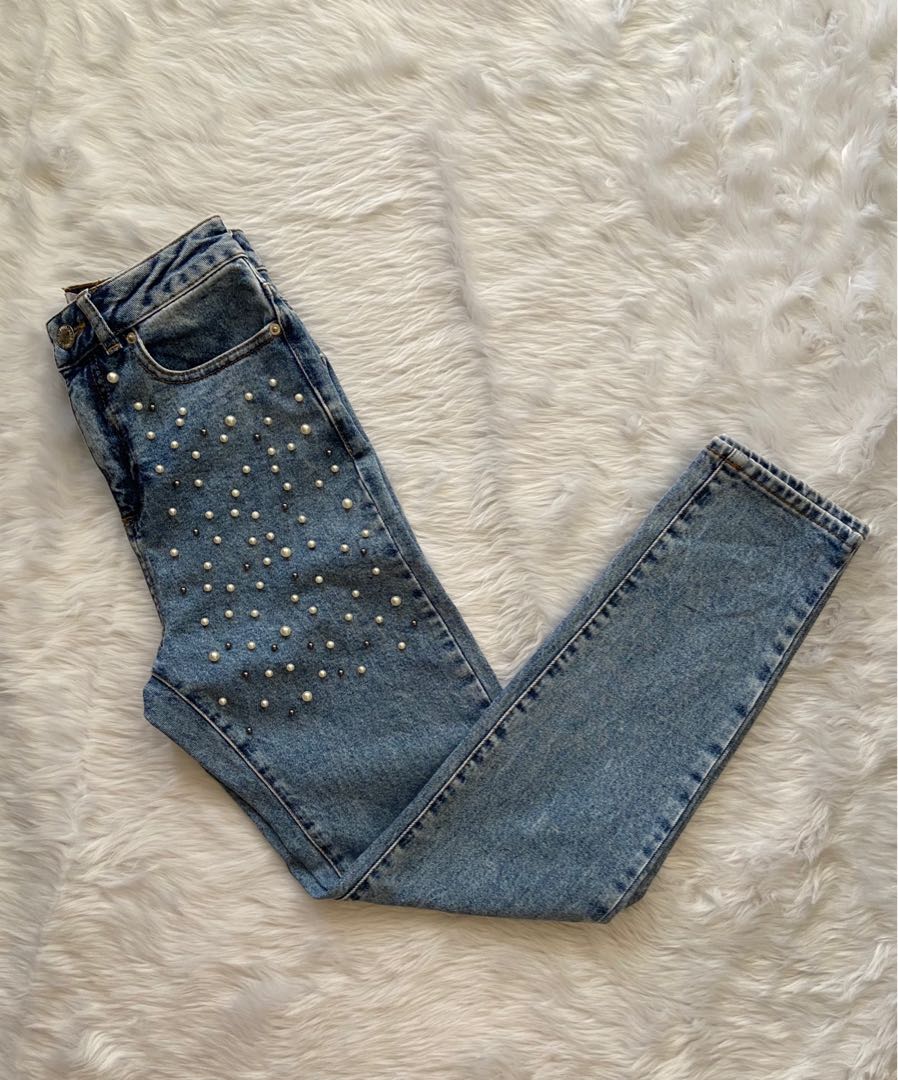 miss selfridge mom jeans