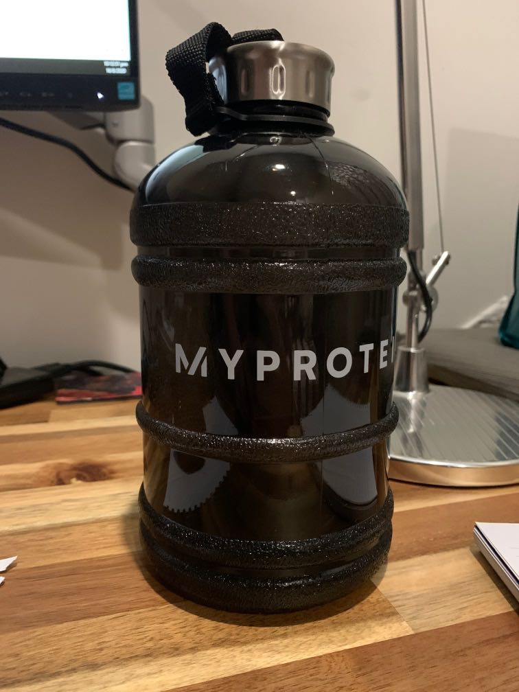 MyProtein Half Gallon Hydrator 1/2 water bottle, Furniture & Home