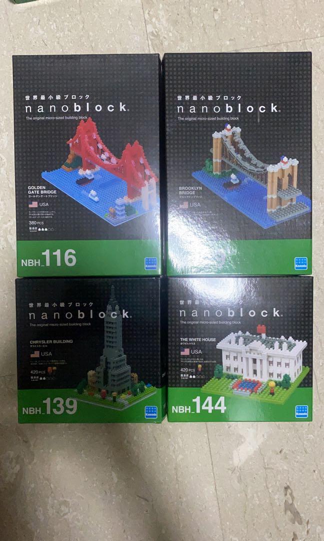 Nanoblock Golden Gate Bridge Hobbies Toys Toys Games on Carousell