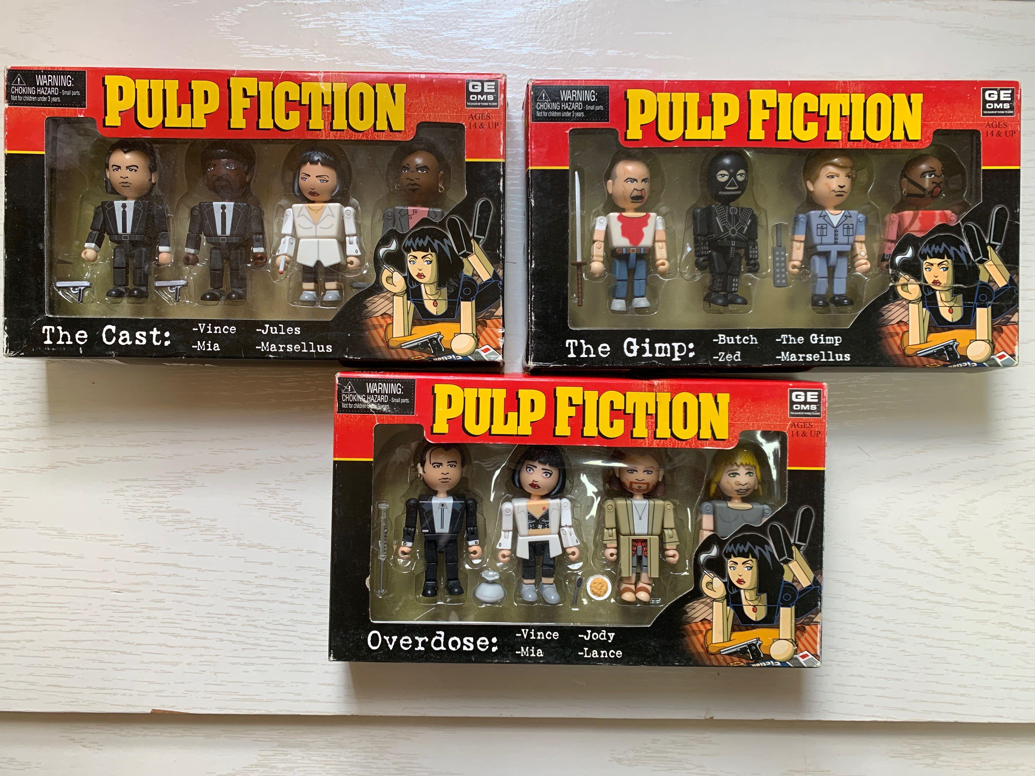 NECA Pulp Fiction figures 12