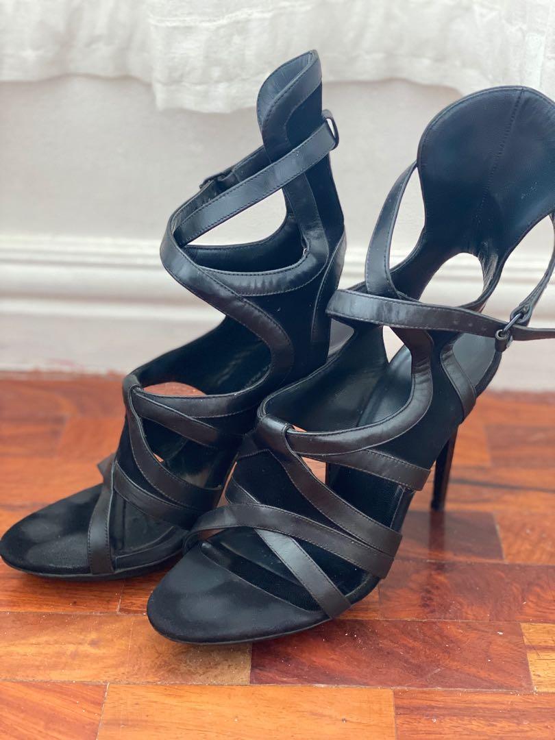 balenciaga strappy heels