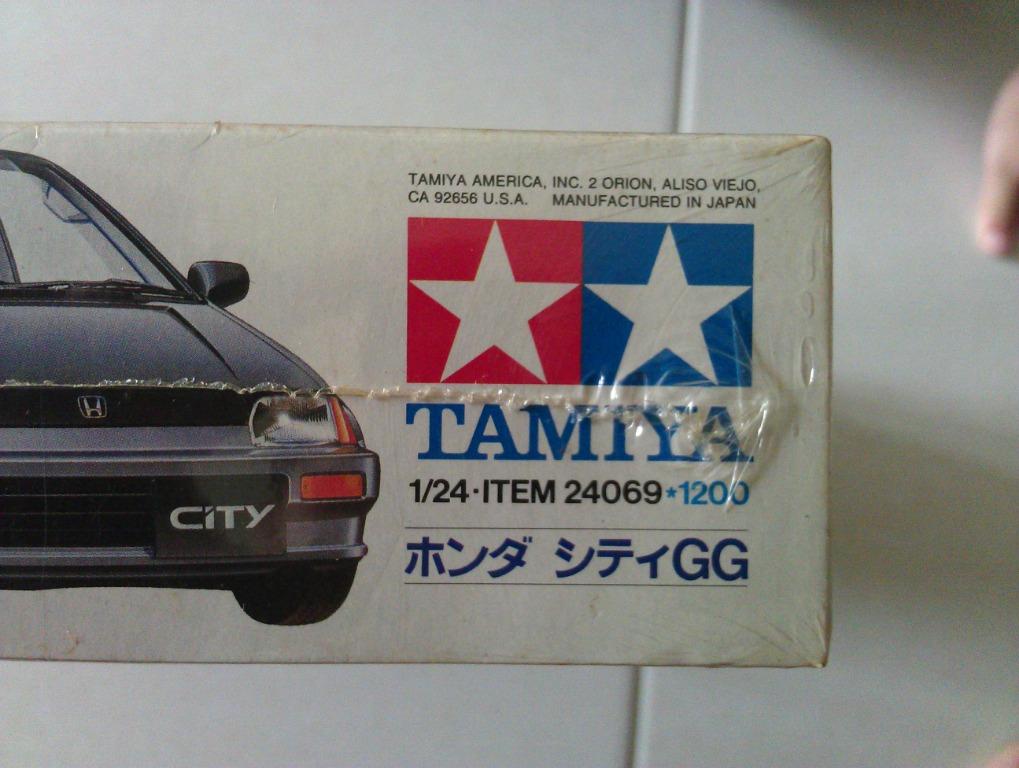 Oshika Tamiya 1/24 Honda City GG Model Kit 2469 Sports Car Series No.69 for sale online 
