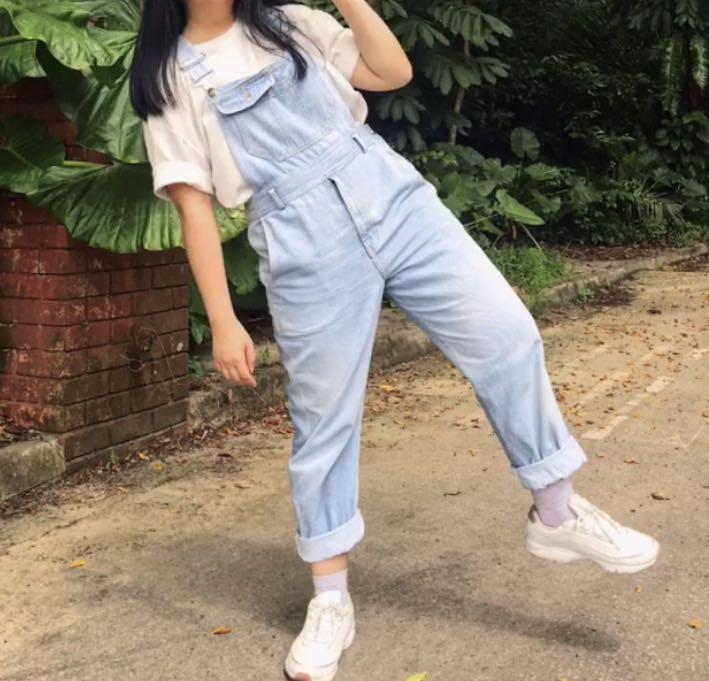 Overalls Oversized Denim Dungarees 