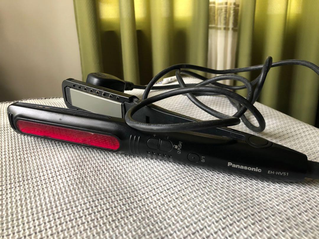 Panasonic EH HV51 Hair Straightener Beauty Personal Care Hair on Carousell