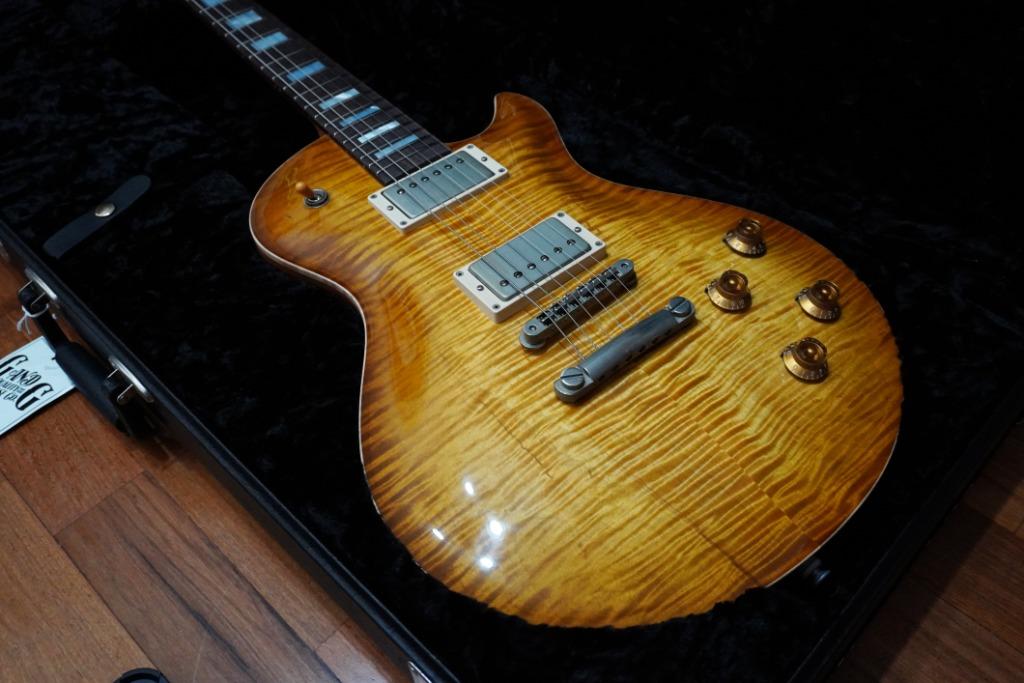 Patrick James Eggle Macon Single Cut In Honey Burst Music Media Music Instruments On Carousell