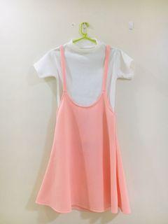 Pink Dress - Korean Style dress