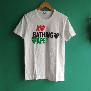 play cdg x bape