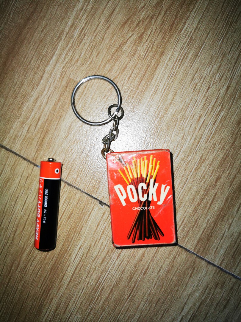 Pocky keychain hotsell