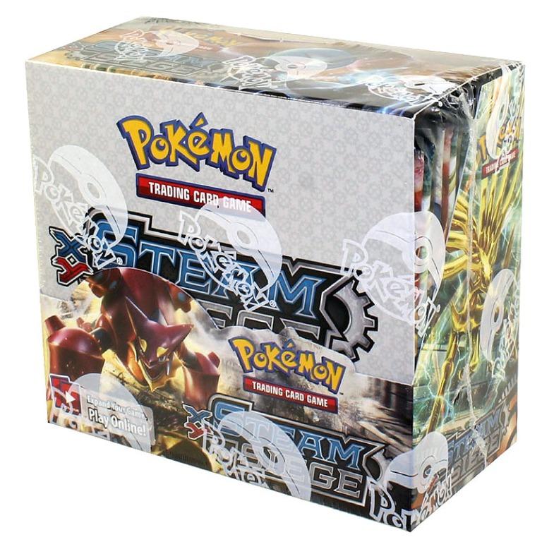 Pokemon Steam Siege Booster Box Toys Games Board Games Cards On Carousell