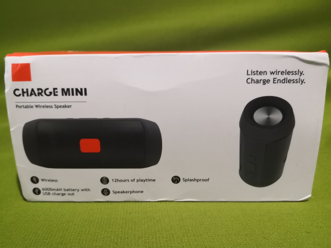 charge mini portable wireless speaker