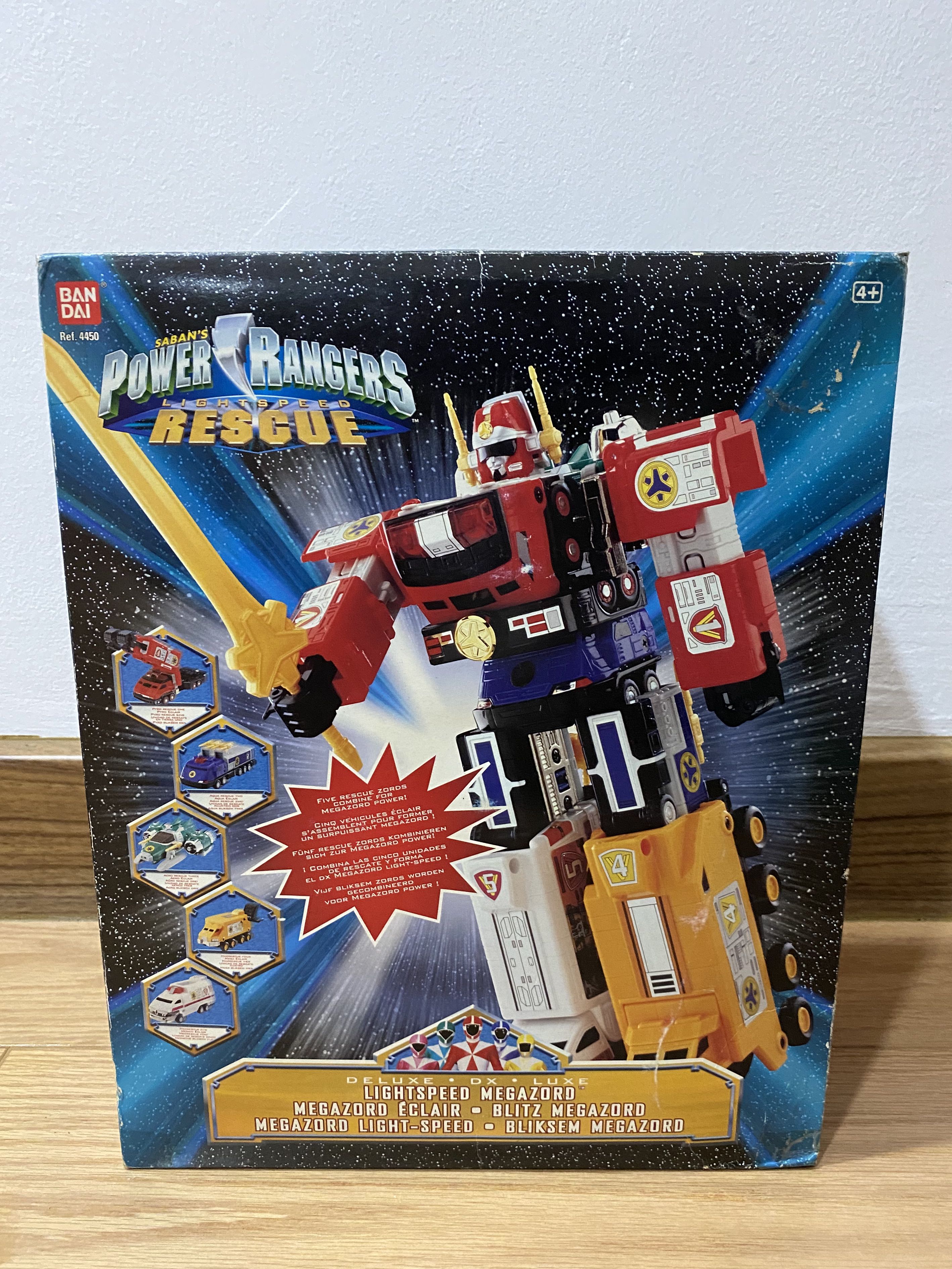 Lightspeed rescue online megazord toy
