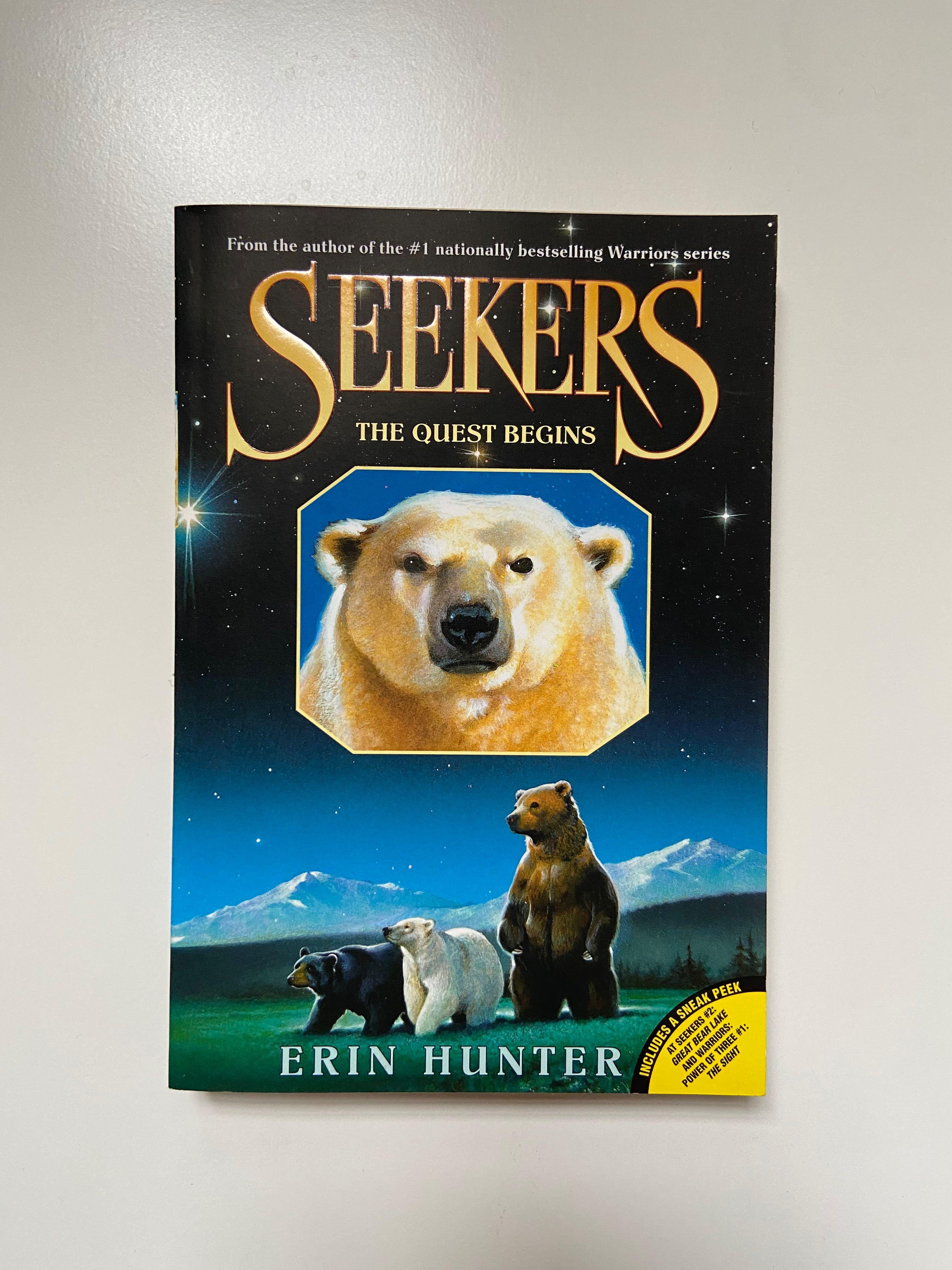 Preloved Book Seekers The Quest Begins By Erin Hunter Books Stationery Books On Carousell