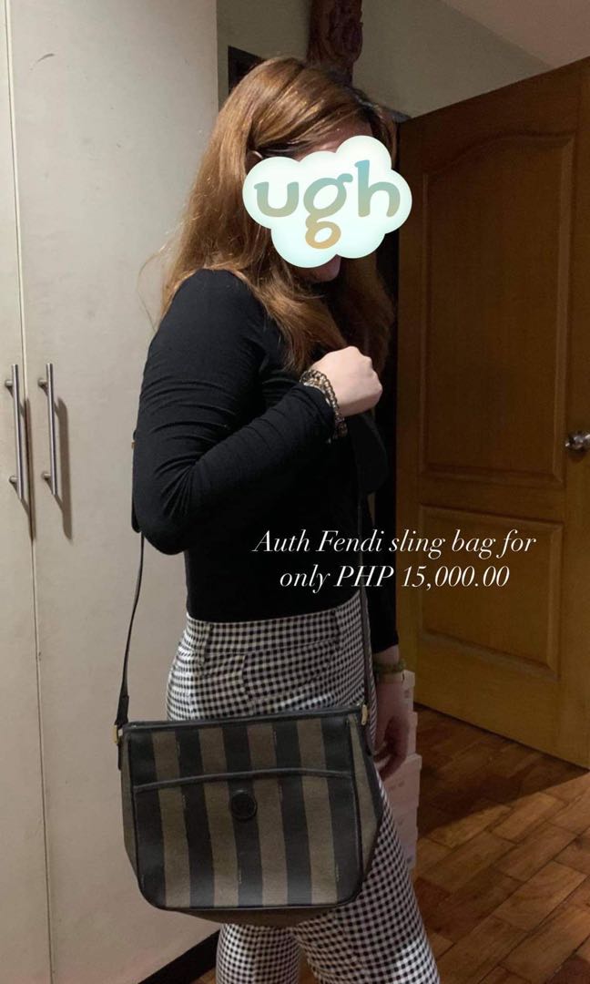 Fendi pequin best sale crossbody