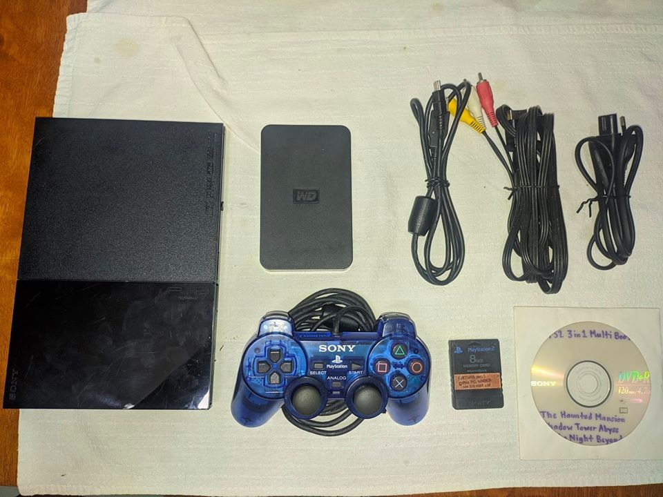 PS2 Slim SCPH 90004 Video Gaming Video Game Consoles