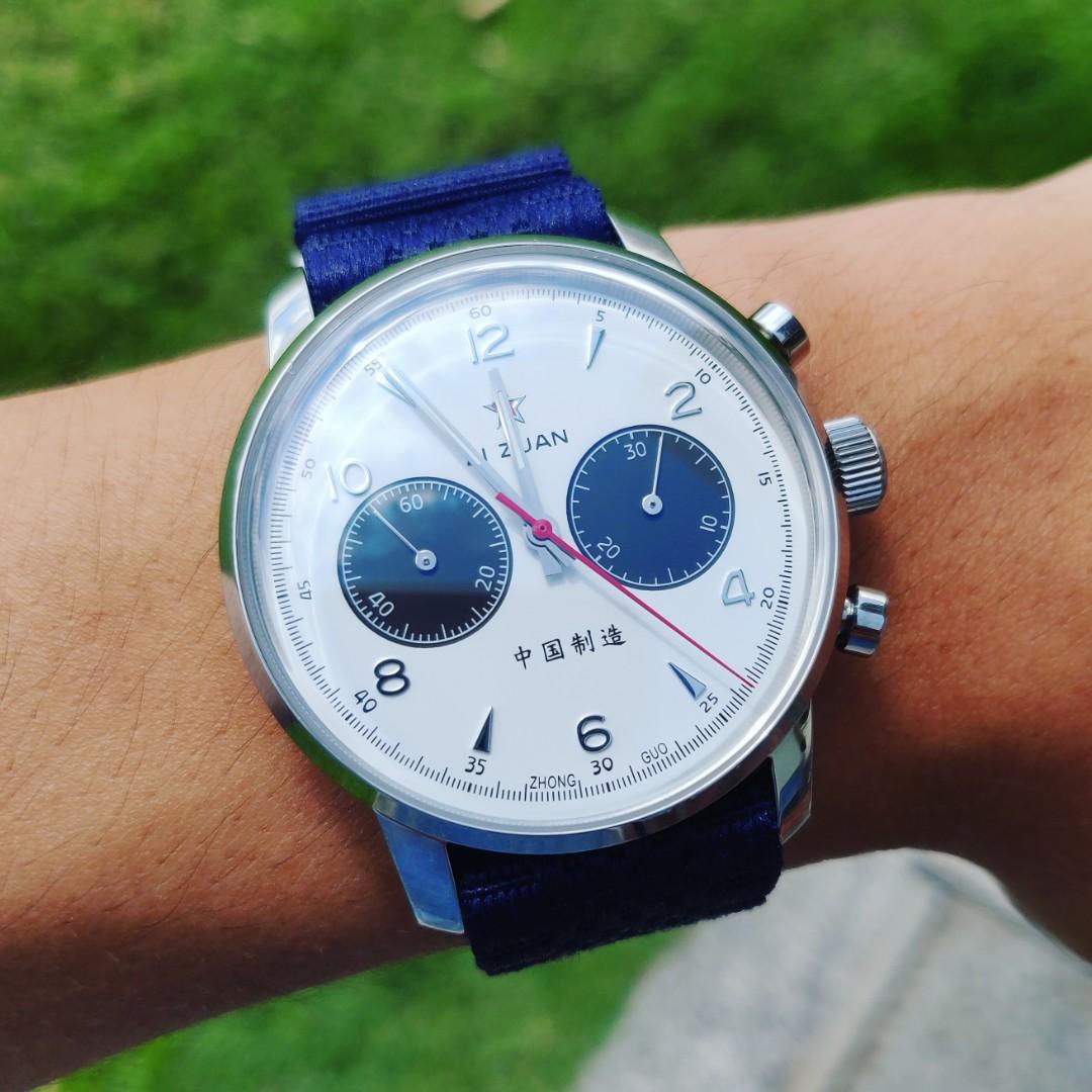 Final Reduction Red Star 1963 Mechanical Chronograph Reissue 42mm Panda Dial