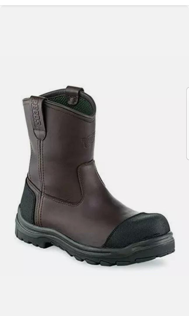 Red Wing 3278 Mens 9 Inch Brown Waterproof Rigger Safety Boot