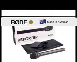 REPORTER MICROPHONE