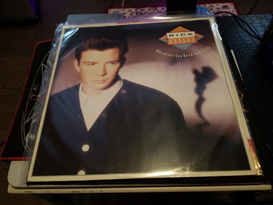 Rick Astley Whenever You Need Somebody 12 Inch Vinyl Single Music Media Cds Dvds Other Media On Carousell