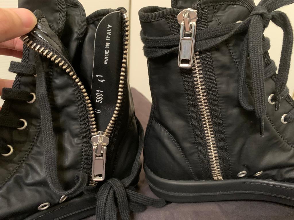 Rick Owens Drkshdw Gomma Vegan Ramones, 男裝, 鞋, 西裝鞋- Carousell