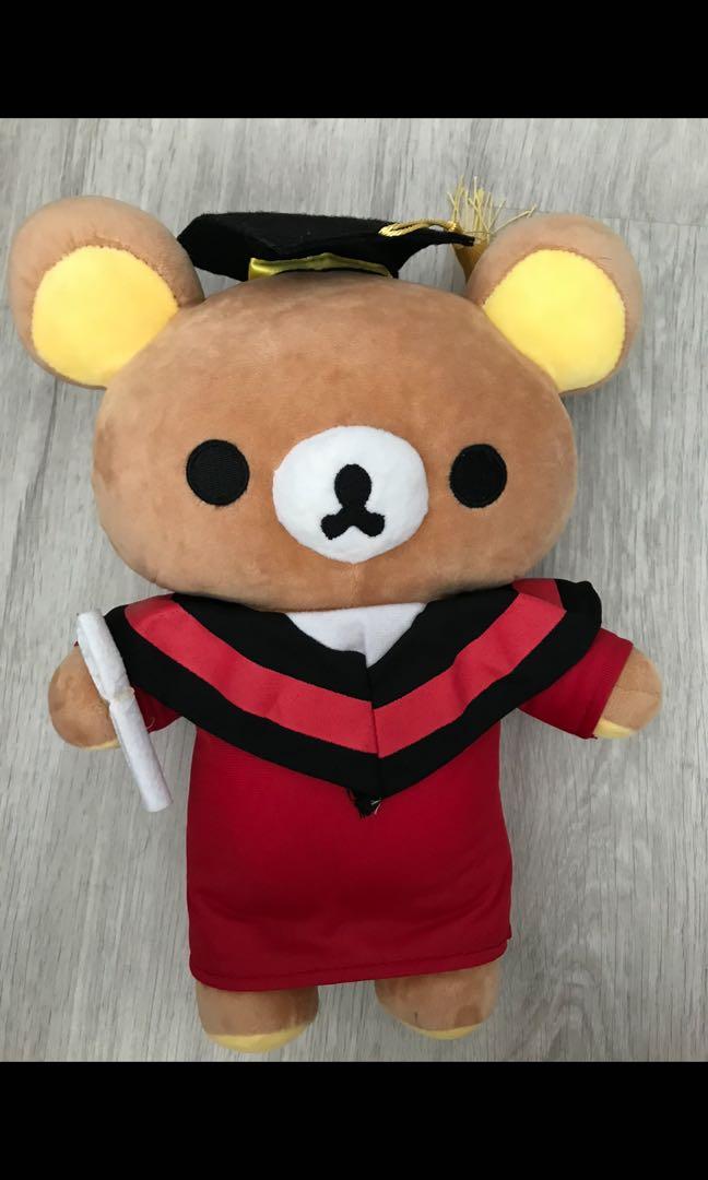 rilakkuma graduation bear