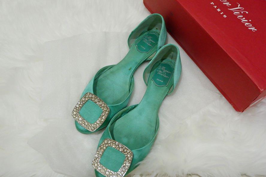 tiffany blue flats