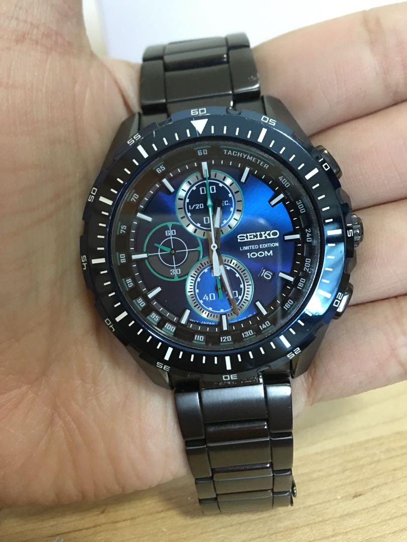 Seiko Chronograph watch  Limited Edition, Men's Fashion, Watches &  Accessories, Watches on Carousell