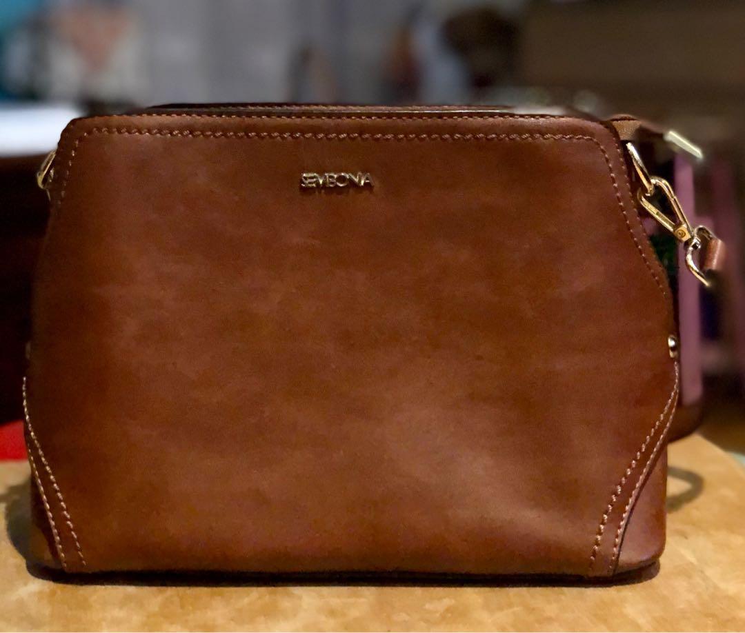 Sembonia leather 2025 handbag