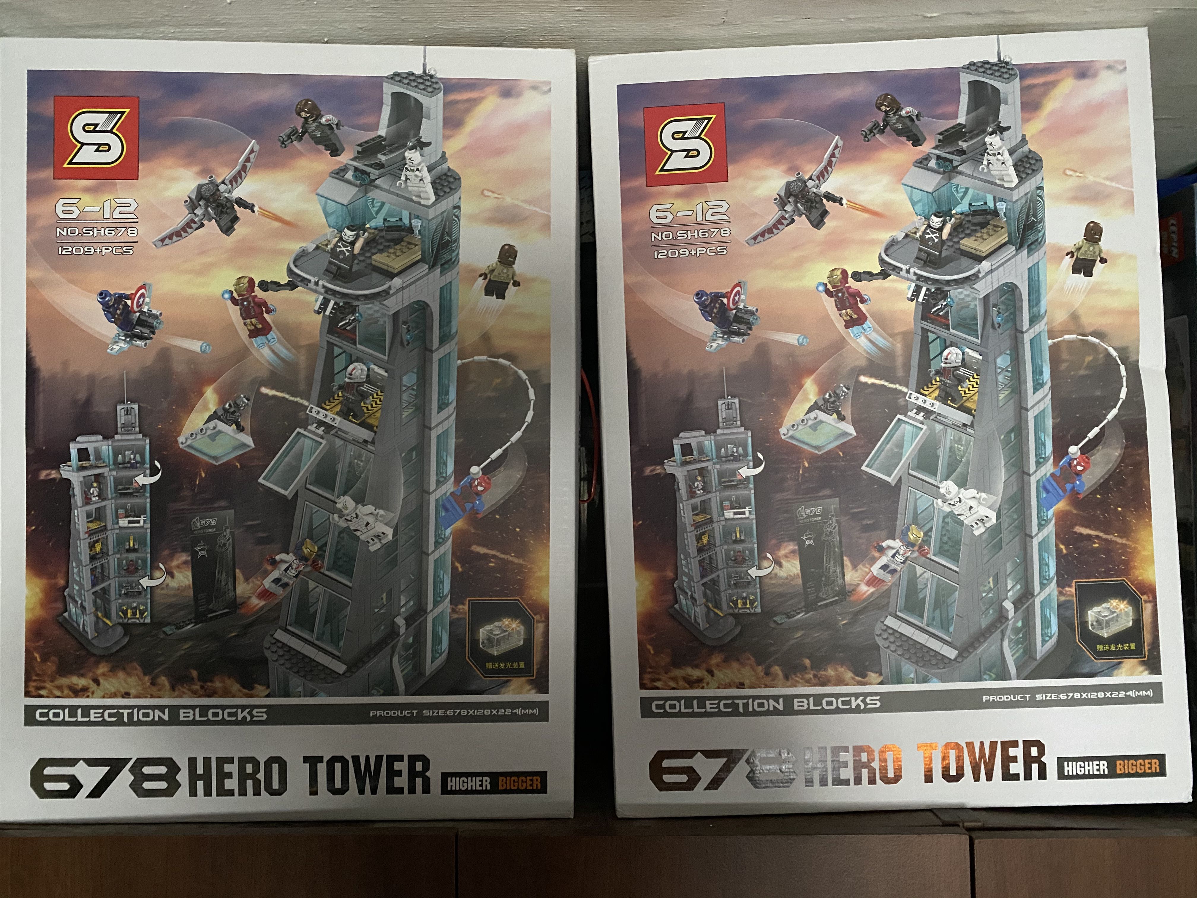 678 hero tower sales