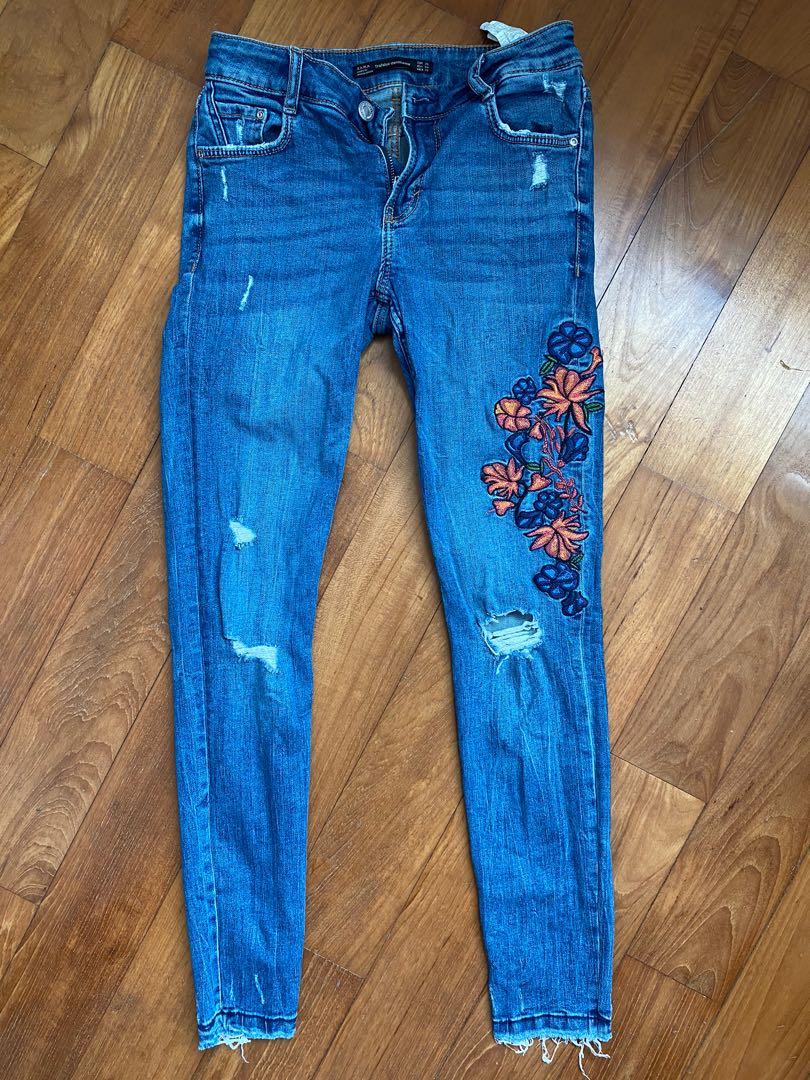zara jeans size 36