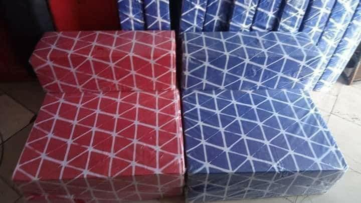 Sofa bed and foam (Category: Bed Frames & Mattresses) located in Manila. Submitted by zhellesperas (Listing ID 1028729393, Image 2). Description: sofa bed single size synthetic good quality.we accept bulk orders and ready for delivery.