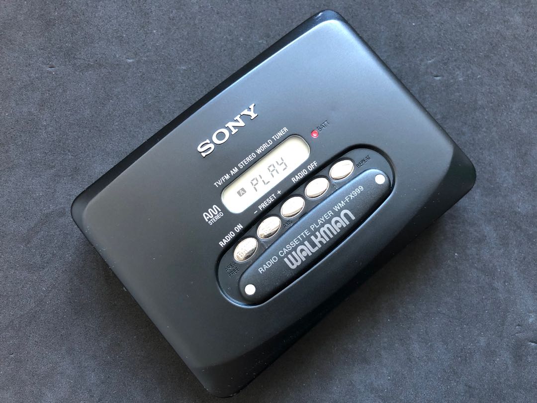 Sony WM-FX999 Repair Cassette Walkman 【極美DE可動品】SONY