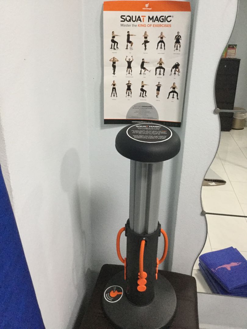 Squat shop magic exercises