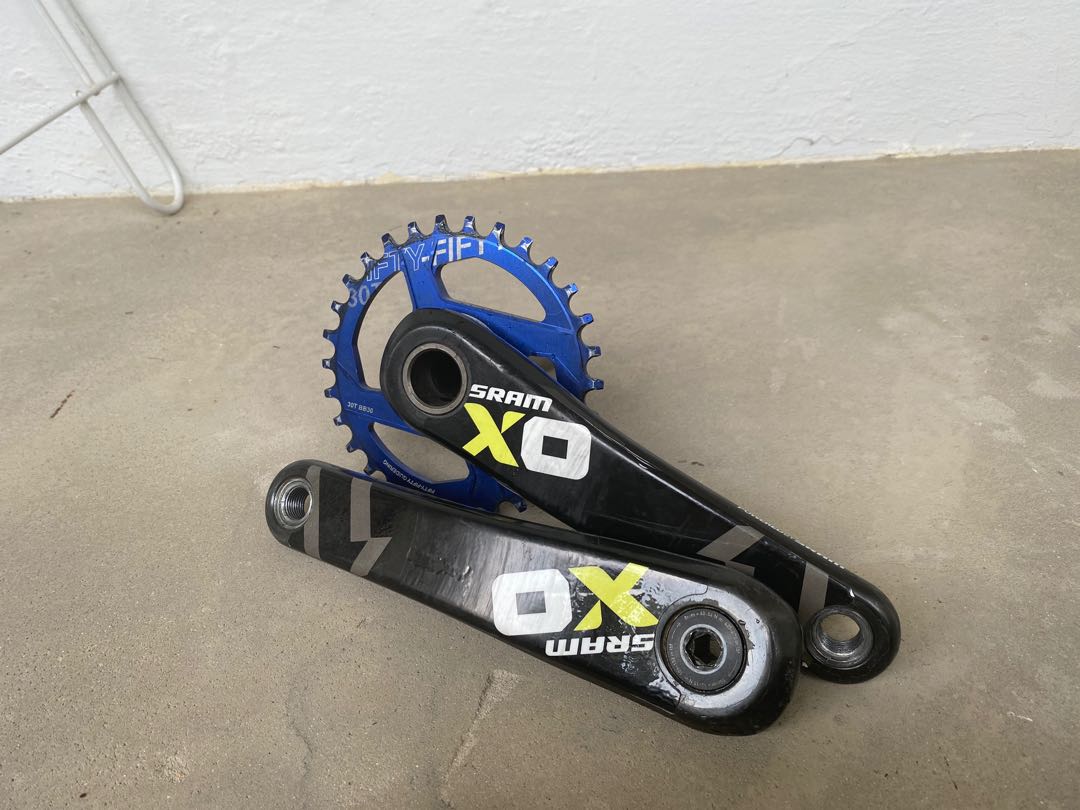 sram xo carbon crankset