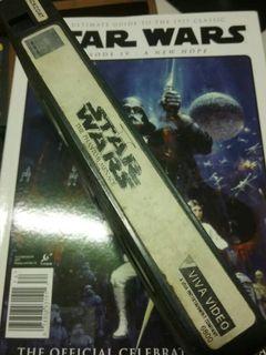 Star wars VHS tape The phantom menace