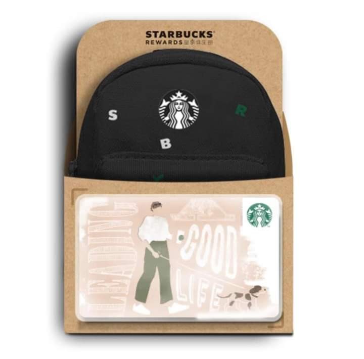 Starbucks Backpack Keychain w/card