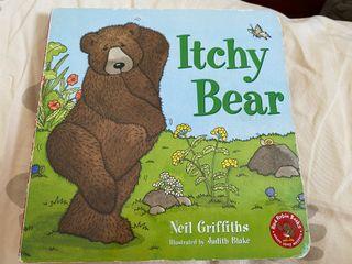 Children Kids Story Book  - Itchy Bear 兒童英文硬皮故事圖書 #MakingTheBest