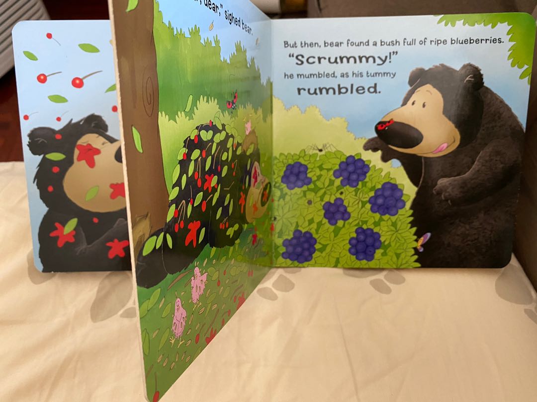 Children Kids Story Book  - Sneezy Bear 兒童英文硬皮故事圖書 #MakingTheBest