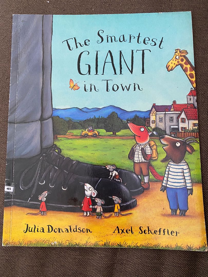 Children Kids Story Book The Smartest Giant 兒童英文故事圖書 大方柏大力